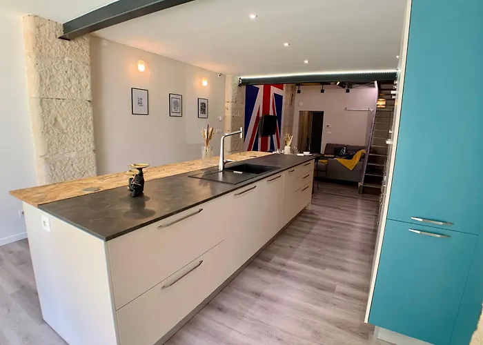 Loft Gare Cite Gastronomique Apartment Dijon